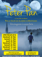 Affiche Peter Pan - Cie Les Illuminés