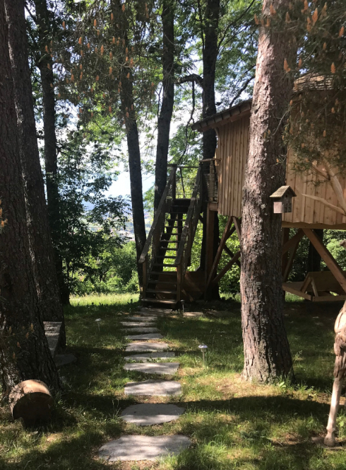 Cabanes du Salève - dans les arbres