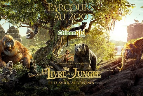 Parcours "Le Livre de la Jungle" au zoo