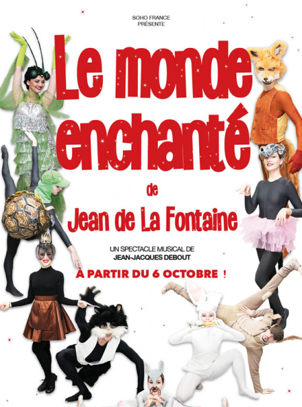 Le monde enchanté de Jean de La Fontaine - Affiche