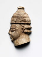 Tête de guerrier casqué, 1375-1250 av. JC