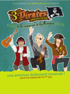 Les 3 pirates musiciens