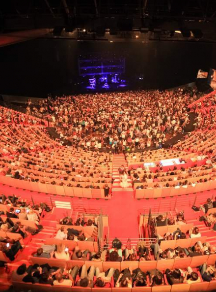 L'Amphithéâtre (salle 3000) - Cité Internationale de Lyon