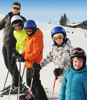 Une journée au ski sans les parents