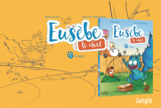 Gagnez le tome 1 de "Eusèbe, le chat"