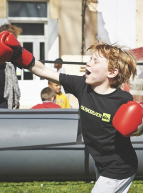 Printemps du sport 2014 - Boxe enfants © Ville de Pessac / Nikolas Ernult