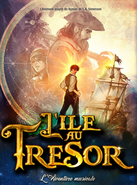 L'île au trésor, l'aventure musicale - Affiche