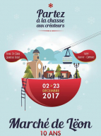 Marché de Lëon Noël - Affiche 2017