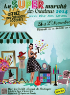 Affiche 2014 le Super Marché des Créateurs Rennes