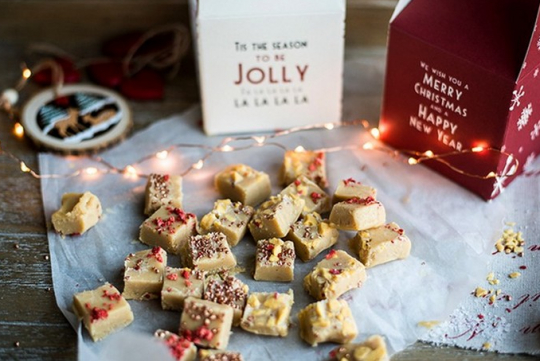 Recette cadeau de Noël : fudge / caramel mou