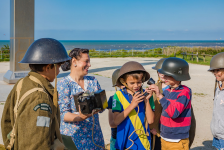 Top 15 Seconde Guerre mondiale : Visite pédagogique avec les enfants à Juno Beach