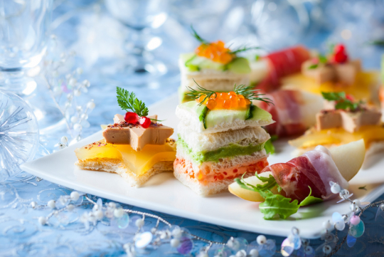 Recettes amuse-bouches apéritif pour Noël