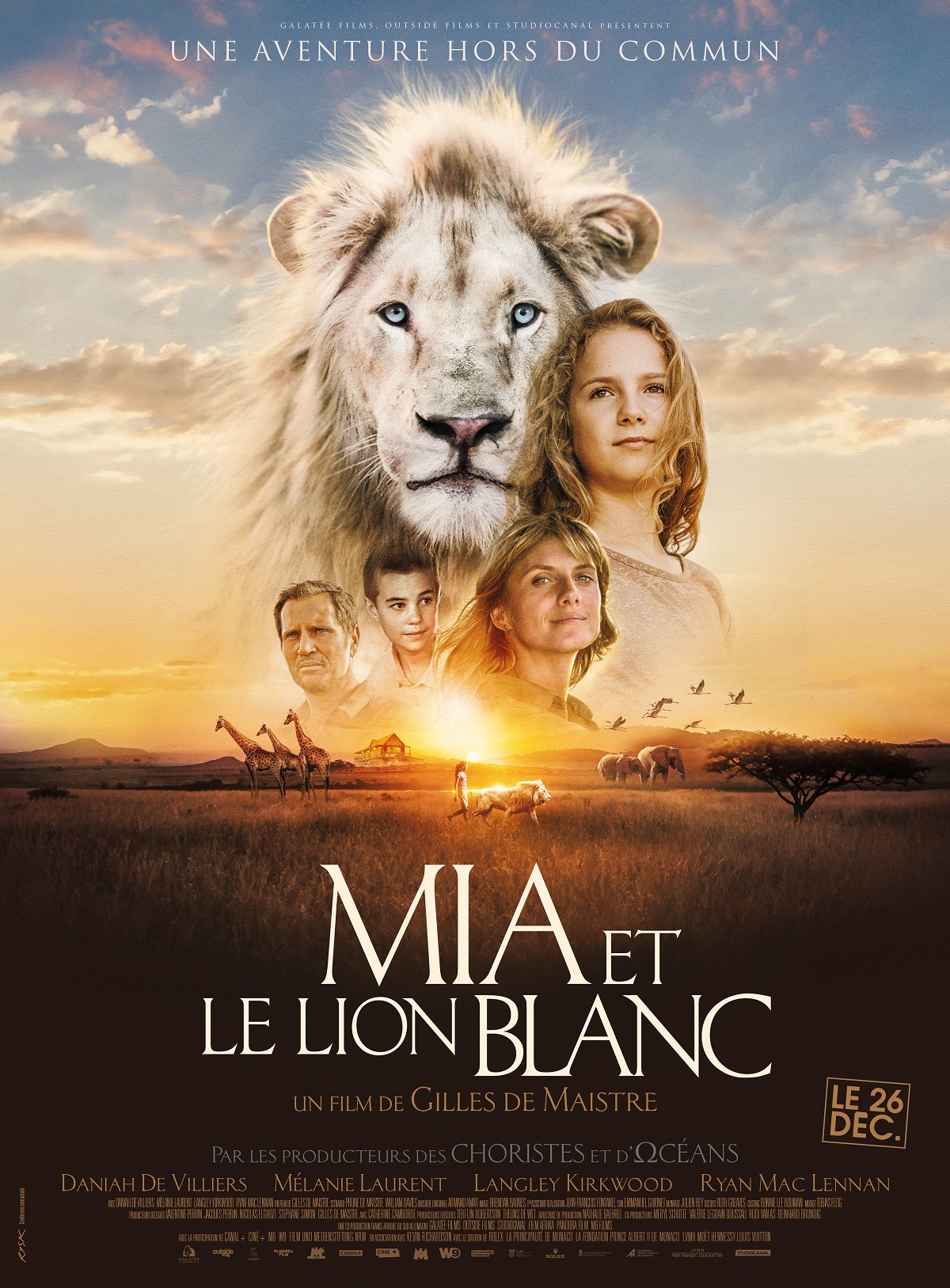 Mia et le Lion Blanc film d'aventure français au cinéma le 26 décembre 2018 Citizenkid