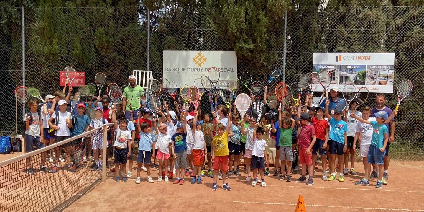 Tennis Club Montpellier La Jalade cours de tennis pour enfants