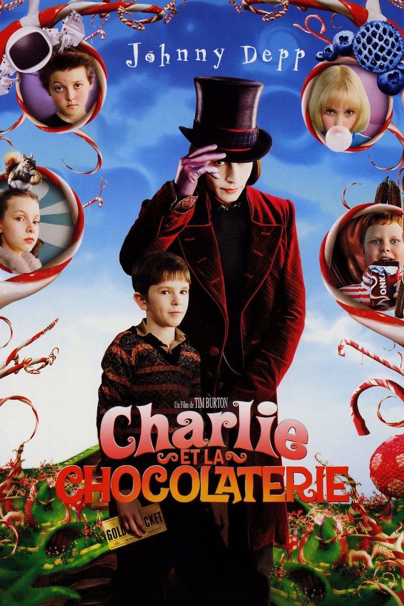 Charlie et la chocolaterie : film fantastique pour enfants de Tim