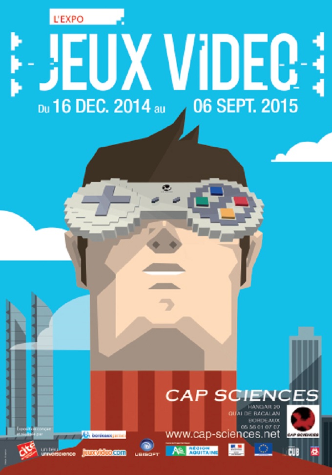 Jeux vidéo, l'expo à Cap Sciences (Bordeaux) du 16 décembre 2014 au 28 février 2016 exposition