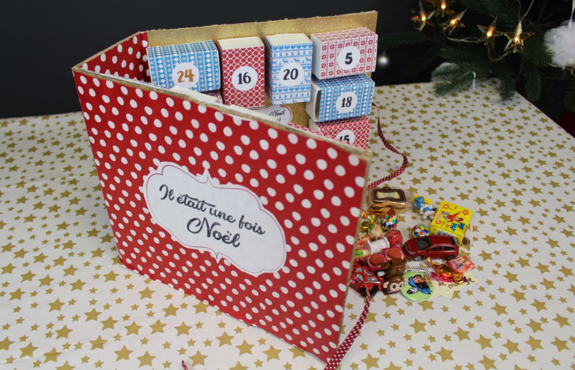 Noël : 20 calendriers de l'Avent fait maison facile