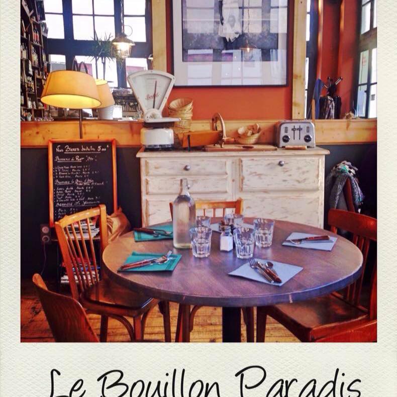 Le Bouillon Paradis restaurant dans le 7e arrondissement de Lyon
