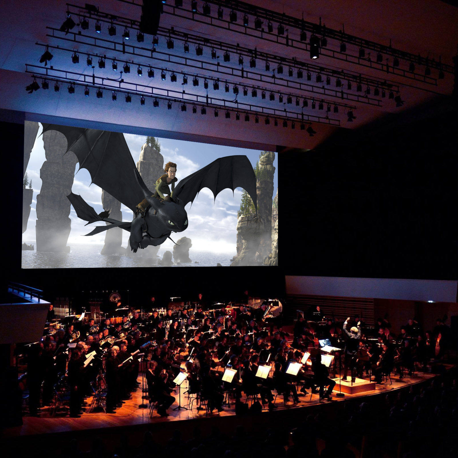 Dragons en ciné-concert au Zénith de Lille : film pour enfant - Citizenkid