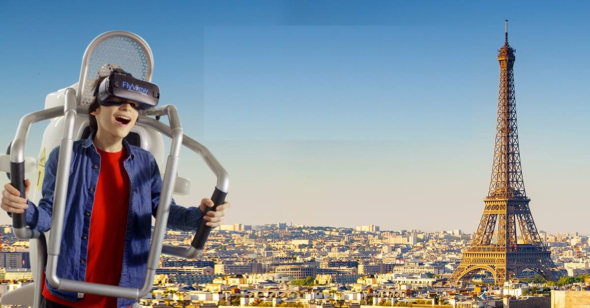 Flyview Paris 30 Rue Du 4 Septembre 75002 Paris FlyView Paris : visite de Paris en réalité virtuelle en famille