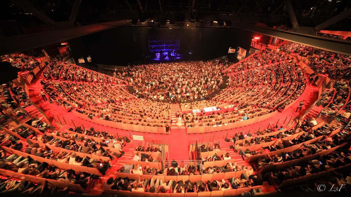 L'Amphithéâtre (salle 3000) Cité Internationale de Lyon Citizenkid