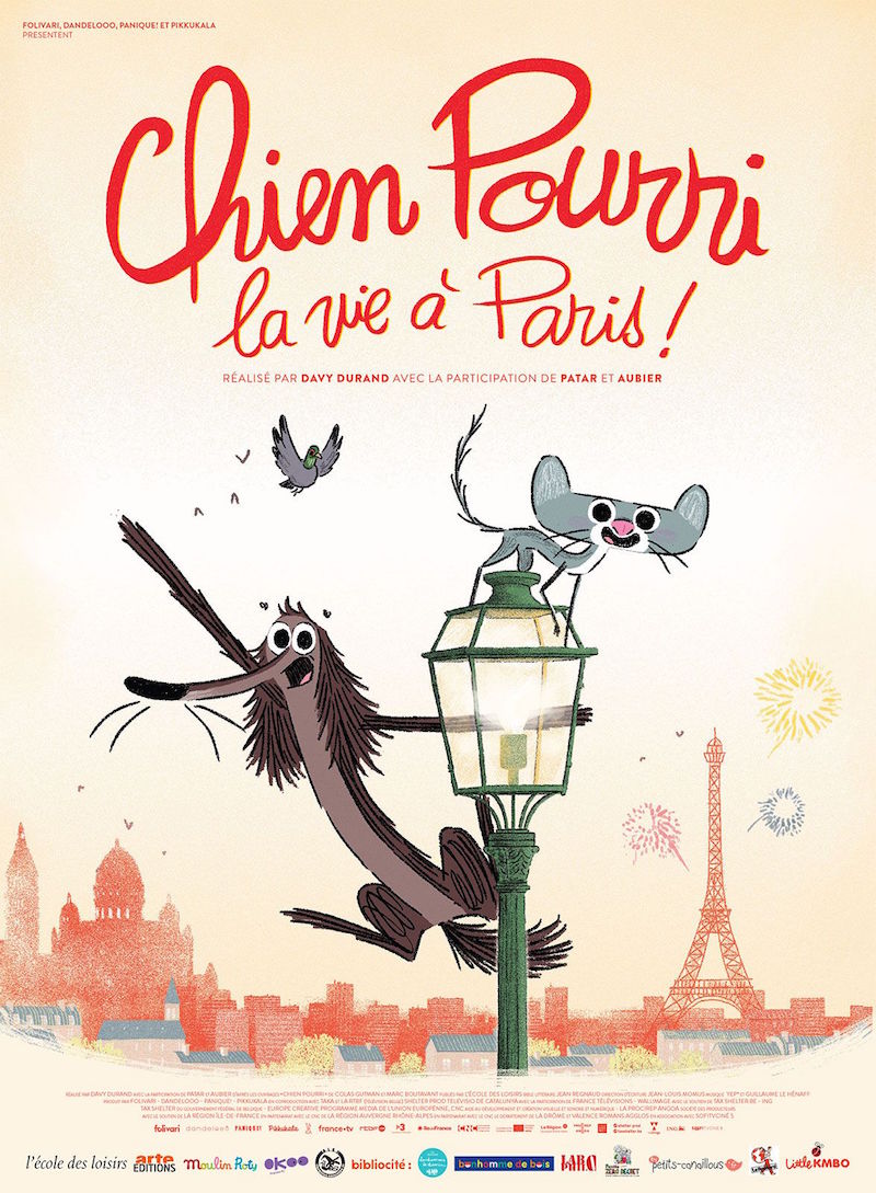 Les 7 Vies De La Suite Chien Pourri, la vie à Paris ! : film d'animation pour enfants - Citizenkid