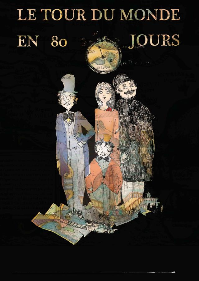 Le Tour Du Monde En 80 Jours Theatre Michel Le Tour du monde en 80 jours : pièce de théâtre tout public dès 4 ans