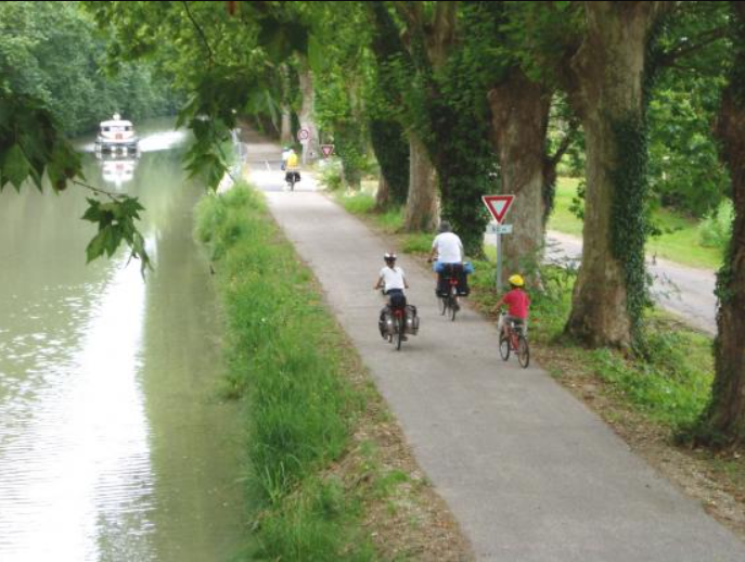 Voie verte Canal Garonne balade à vélo (Toulouse) Citizenkid Voie verte Canal Garonne balade à vélo (Toulouse) Citizenkid