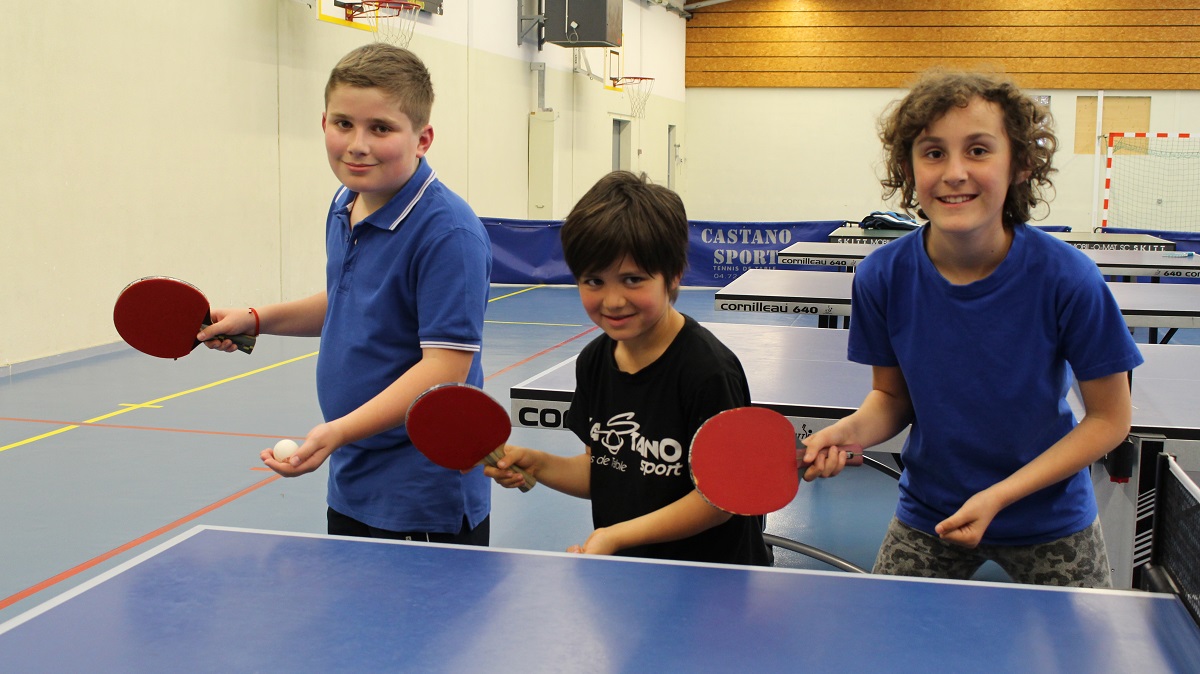 Tennis de table sport de compétition pour les enfants Citizenkid