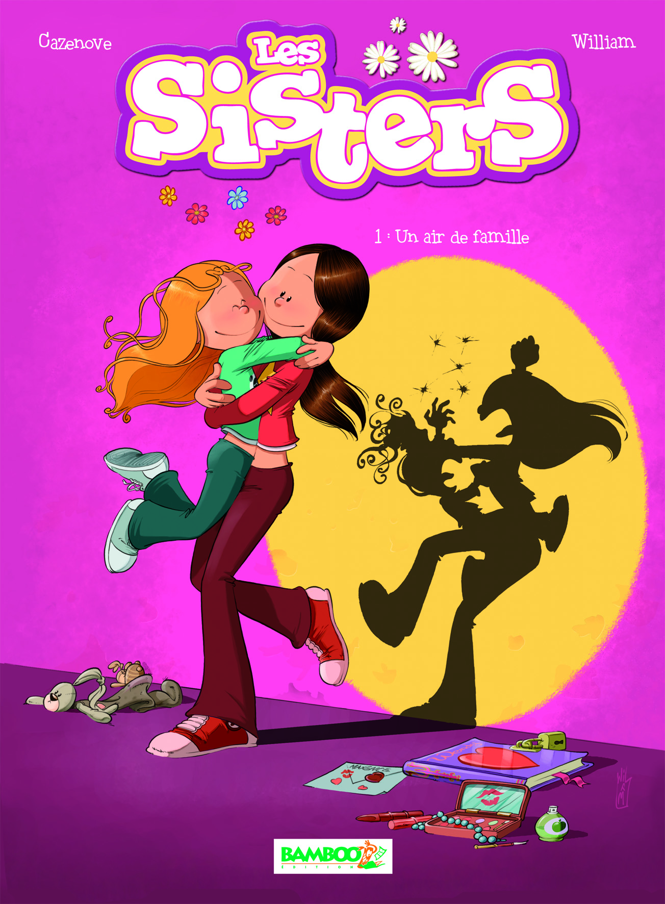 Les Sisters Marine Et Wendy En Vrai Les Sisters reviennent : portraits des personnages de la BD de William et Cazenove - Citizenkid