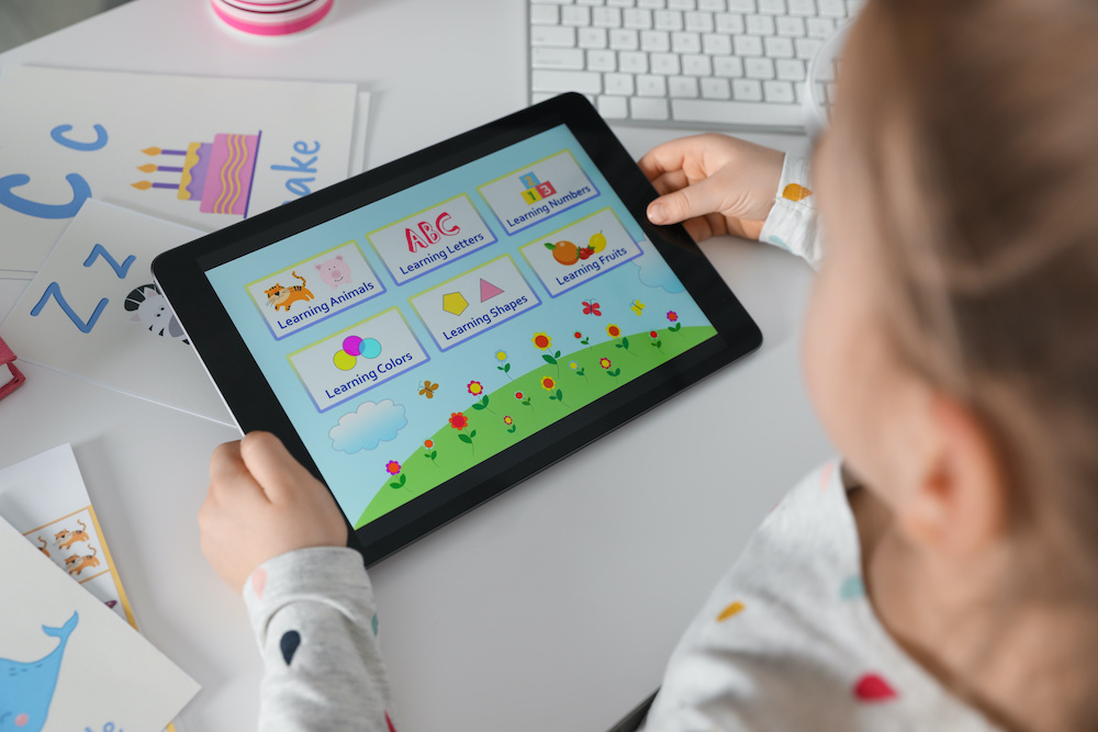Tablette Pad Ordinateur pour Enfant Enfants Apprendre l'anglais Éducatif  Enseigner Jouet Cadeau 