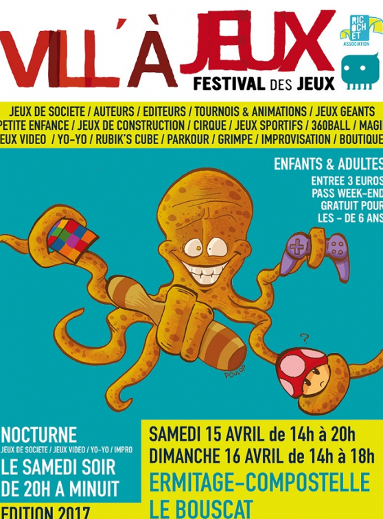 Vill'à Jeux 2017 - Affiche