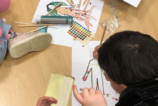 Esprit BD : atelier enfants