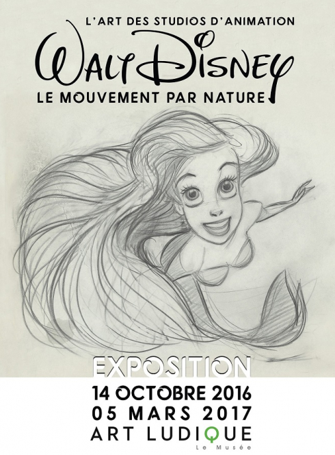 Expo L'art des studios d'animation Walt Disney - Le mouvement par nature