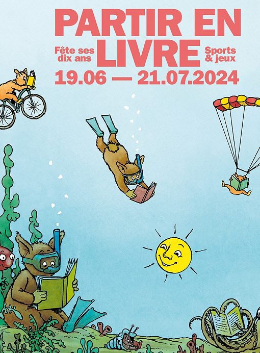 Partir en Livre : Affiche 2024