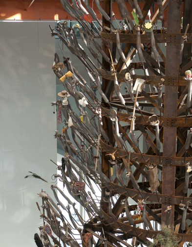 Mille bras de Bouddha - Huang Yong Ping