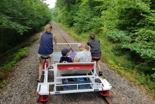 Velorail du Morvan en Saône-et-Loire