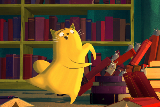 Yuku et la fleur de l'Himalaya : bibliothèque