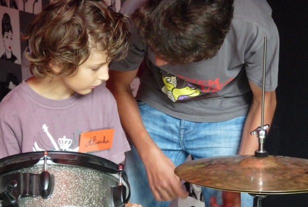 Mini Rock en Seine : Batterie
