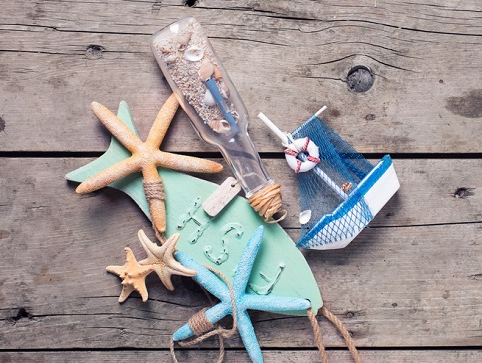 Anniversaire pirate - Bouteille à la mer