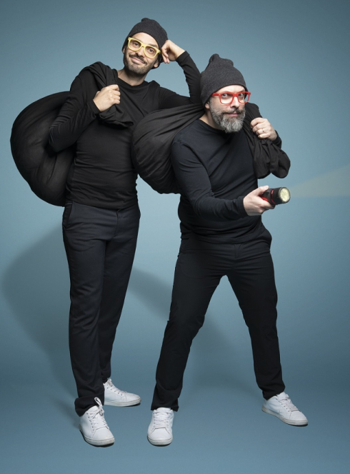 Bougrr, Voleurs de chansons : concert jeune public pour la famille, deux cambrioleurs atypiques