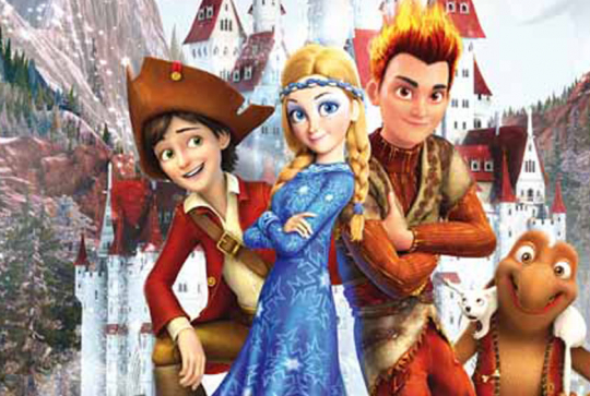 La Princesse des glaces - Affiche