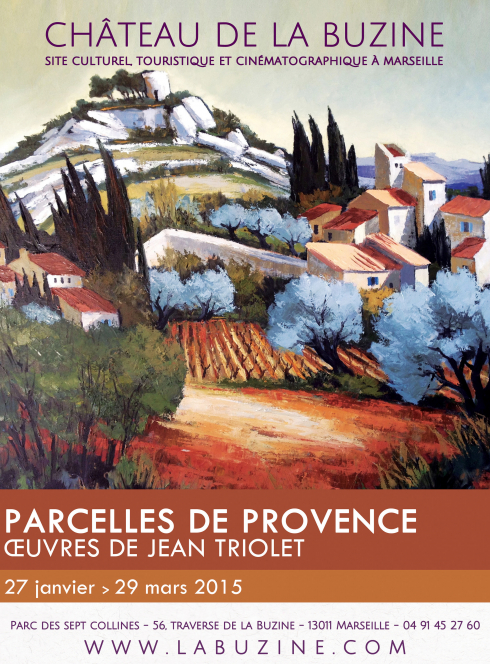 Château de la Buzine - expo Parcelles de Provence