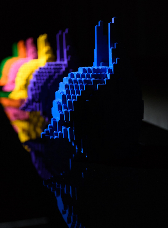 The Art of the Brick : DC super heroes - Masques colorés Batman