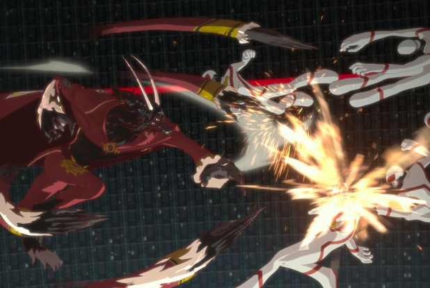 Belle, Mamoru Hosoda : bataille