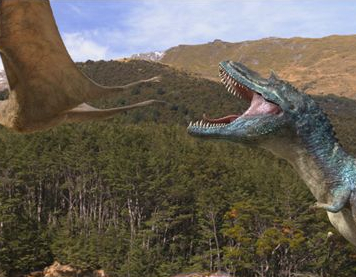 Sur la terre des dinosaures