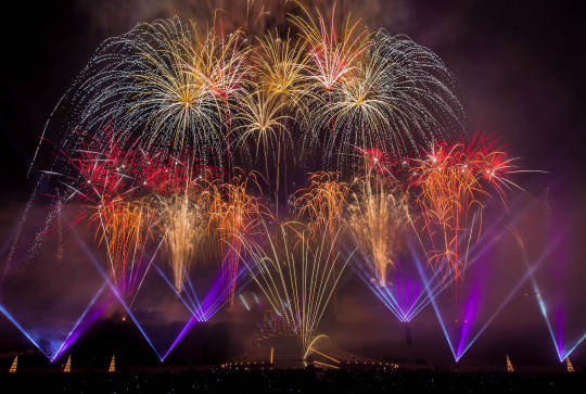 Le Grand Feu de Saint-Cloud en famille