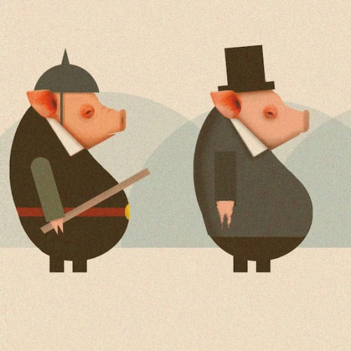 Porkopolis : illustration cochons