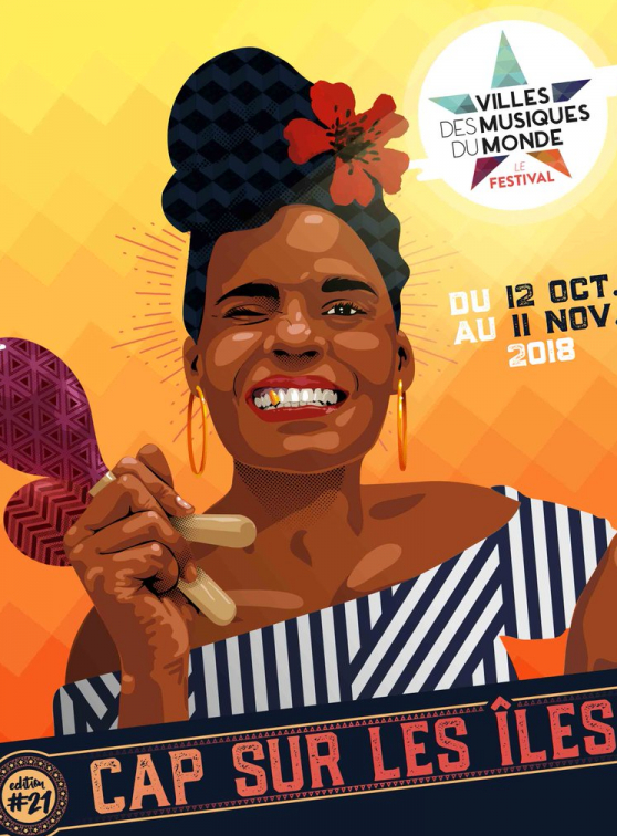Festival Villes des musiques du monde - Affiche 2018
