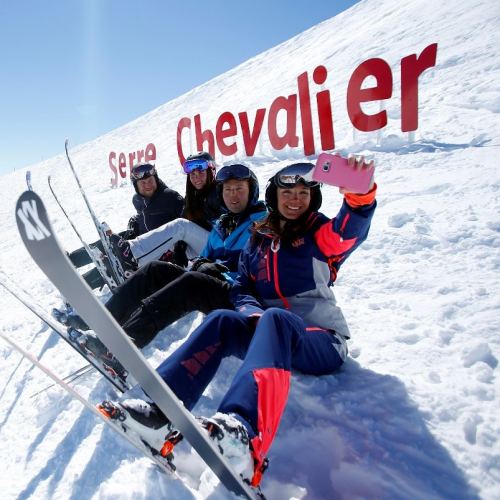 Serre Chevalier - selfie